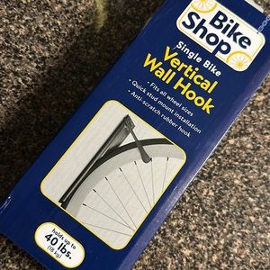 Bike Shop - Vertical Wall Mount Bike Rack Single Bicycle Hook